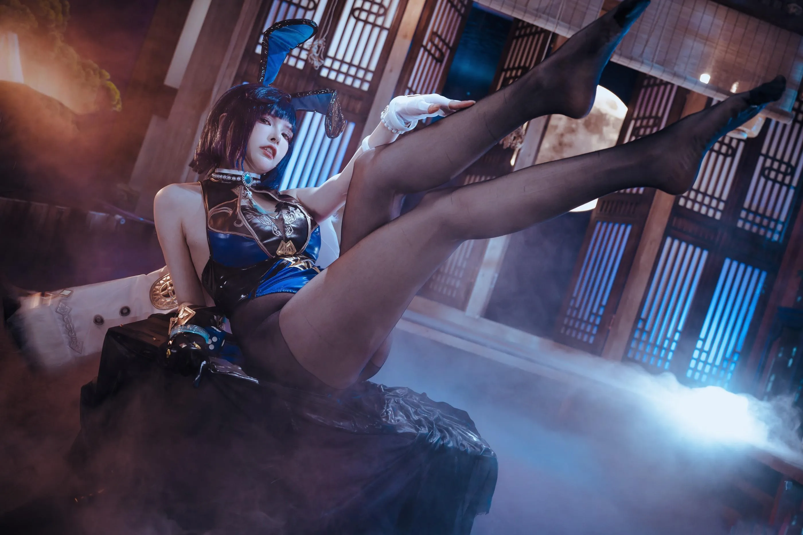 秋和柯基 – NO.105 夜兰 兔女郎 [92P]插图2